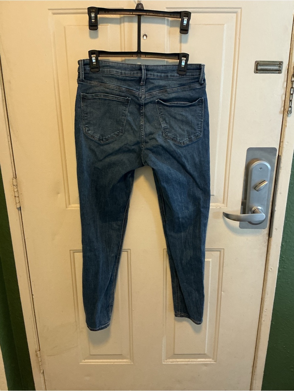 Old Navy Dark Blue Skinny Jeans - Picture 2 of 3